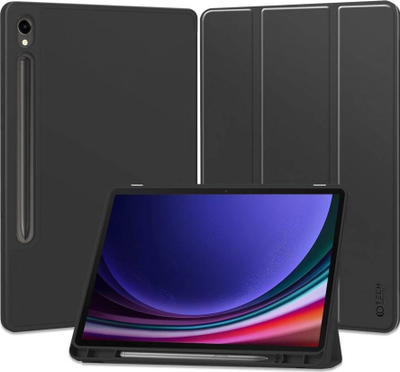 Futrollë tableti Tech-Protect SC Pen Galaxy Tab S9 11", me mbajtëse, e zezë