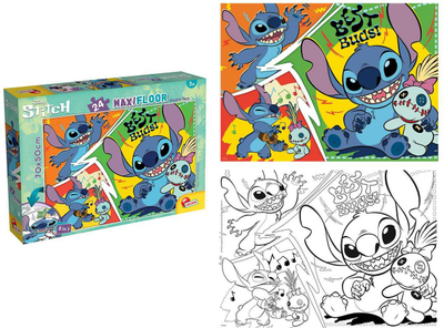 Puzzle Lisciani Maxifloor Disney, 24 pjesë, për fëmijë, shumëngjyrësh