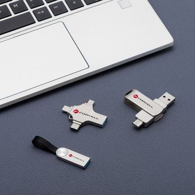 USB Forcell F Data Metal Quad, 32GB, USB 3.2, argjendtë
