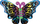 Set kreativ me gërvishtje Russell CH211787 Scratch Art Butterflies, për kalama, shumëngjyrësh
