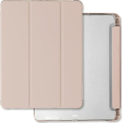 Këllëf Mercury Clear Back Cover për iPad Pro 13 2024, me vend për Apple Pencil, rozë