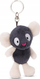 Brelok pelushi NICI Lemur Ruffi, 10 cm, linja Green, gri