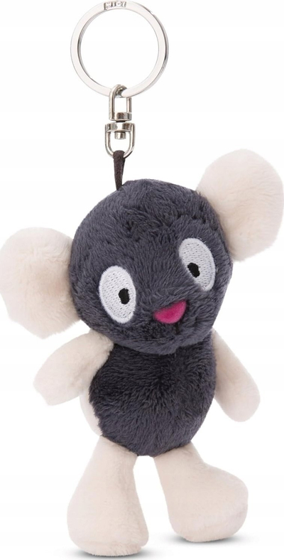Brelok pelushi NICI Lemur Ruffi, 10 cm, linja Green, gri