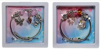 Byzylyk lodër Swede Jewelry Mix, me varëse zbukuruese, për kalamaj, shumëngjyrësh