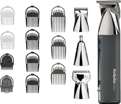Trimer multipërdorimsh BaByliss MT996E, për burra, i rikarikueshëm