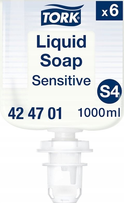 Течен сапун Tork Sensitive, 1000 ml, без мирис