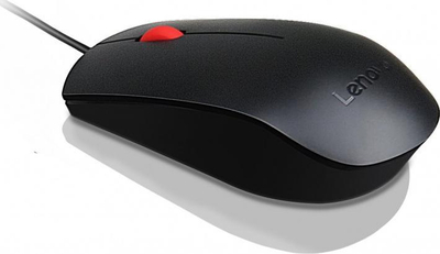 Maus Lenovo Essential, me kabllo, USB, i zi