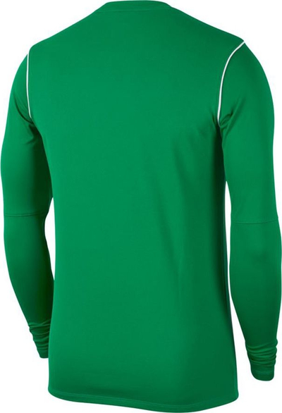 Bluzë sportive Nike Dry Park 20 Crew Jr, Dri-FIT, për kalamaj, jeshile