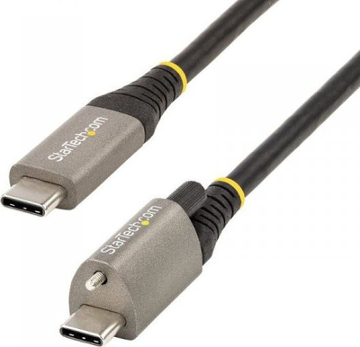 Kabllo USB-C StarTech.com, 1m, 10Gbps, Power Delivery 100W, e zezë