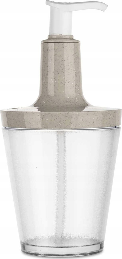 Дозатор за сапун Koziol Flow, 250ml, органска пластика, беж