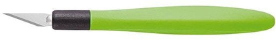 Thikë për tapete Wedo 78 72199, teh fikse, dorezë ergonomike, jeshile lime