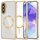 Футрола за телефон Tech-Protect MagFlex, MagSafe, за Galaxy A56 5G, сјајно златна