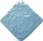 Batanije swaddle CARRY COT Velvet XL STROLL, për foshnje, blu