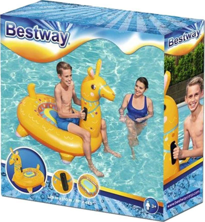 Dyshek fryrëse Bestway Llama 41434, 129x110 cm, shumëngjyrësh