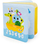Libër lodër banjoje Chicco Baby Sense & Focus, 15x15cm, rezistent ndaj ujit, shumëngjyrësh