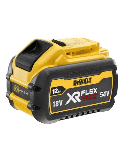 Bateri Dewalt XR Flexvolt DCB548 XJ, 18V 12Ah, 54V 4Ah, e verdhë