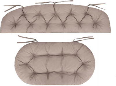 Set jastëkësh për mobilje shporte, 3 copë, 100x50 cm, 50x50 cm, me shumë ngjyra
