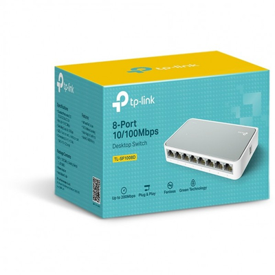 TP-Link TL-SF1008D 8-Port 10/100Mbps, Switch