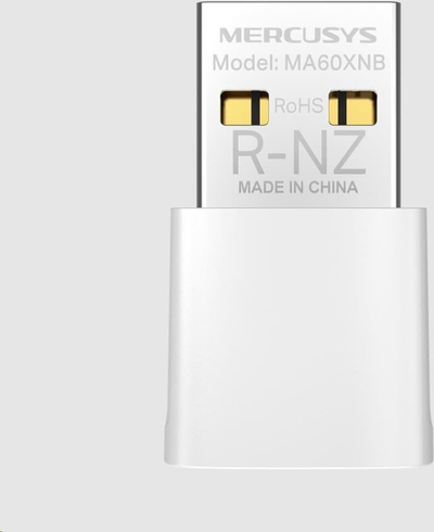 Adapter WiFi MERCUSYS MA60XNB, WiFi 6 AX900, Dual Band, Bluetooth 5.3, USB 2.0