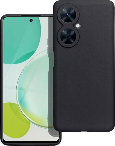 Kapak telefoni Matt Case për Huawei Nova Y11i, TPU i butë, antirrëshqitës, i zi