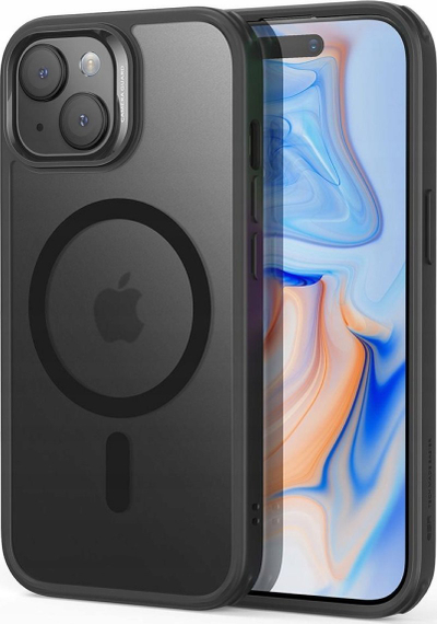Mbulesë telefoni ESR Classic Hybrid për iPhone 15, MagSafe, transparente