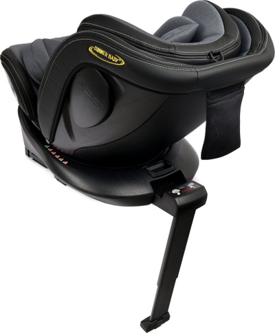 Ulese makine Summer Baby Vigo, 40‑150 cm, Isofix i‑Size 360°, gri me të zezë