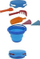 Set lodrash rëre Schildkrot 970244, kovë e palosshme, plastikë rezistente, blu