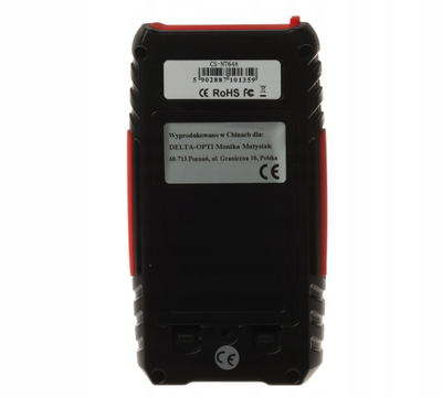 Tester kabllosh Lange Łukaszuk CS-NT64A, për rrjetë, ekran me prekje, i zi