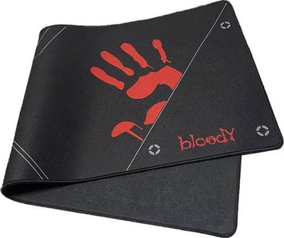 Mousepad A4TECH Bloody BP50L, tapet për maus prej tekstili, me bazë kundër rrëshqitjes, i zi