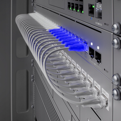 Kabllo rrjeti Ubiquiti UniFi Etherlighting, 0.15m, nano-thin, transparente