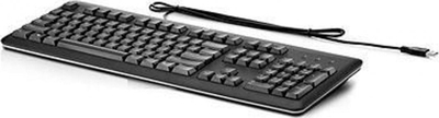 Tastierë HP Keyboard Norwegian, USB, me kabllo, e zezë