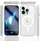 Mbrojtëse telefoni 3MK Armor MagCase për iPhone 16 Pro, MagSafe, transparente