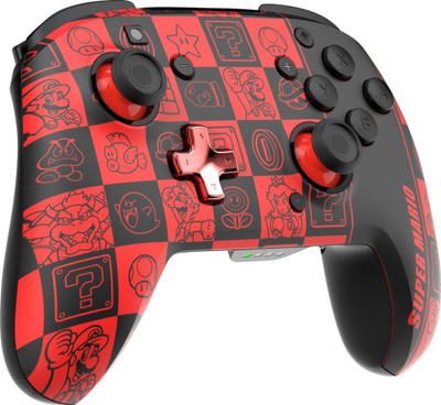 Контролер PDP Rematch Glow in the Dark, Безжичен, шарен