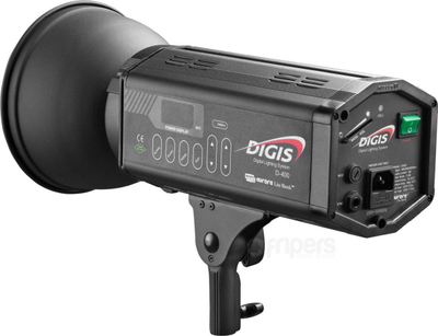 Blic studio Aurora Digis 400, 400Ws, ekran LED, i bardhë