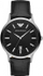 Orë për meshkuj Emporio Armani Renato Quartz, e zezë