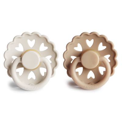 Mema FRIGG -Fairytale, Cream/Silky Satin -Size 1 (2-pack)