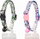 Jakë për mace Duvo+ Flowers, 20-30cm, najlon, me zile, shumëngjyrëshe