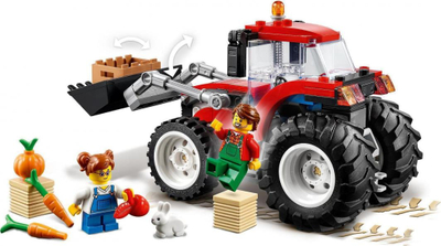 Lodër LEGO City Tractor (60287), 148 pjesë