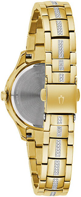 Orë dore për femra Bulova Crystal 98L283, e artë