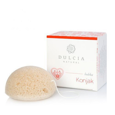 Sfungjer për pastrim të lëkurës DULCIA natural Konjac