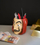 Filxhan 3D La Casa De Papel Mask, qeramike, dizajn maskë, kuqe bezhë