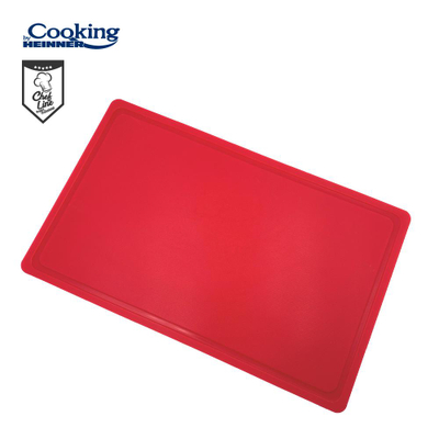 Dërrasë prerëse Heinner HACCP Food Cutter GN1/1, 53x32.5cm, e kuqe
