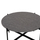 Set tavolina për kafe Ronda 2-pjesësh Φ80cm & Φ50cm (HM21089.01), gri