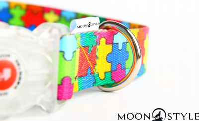 Qafore qeni Moonstyle Puzzle me LED, 20mm, 35–50cm, shumëngjyrëshe