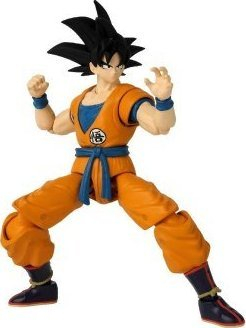 Figurë aksioni Bandai Dragon Ball Goku Dragon Stars, 17 cm, me shumë artikulime, portokalli