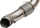 Downpipe TurboWorks BMW M850i M550i M750i N63, çelik inox, me OPF