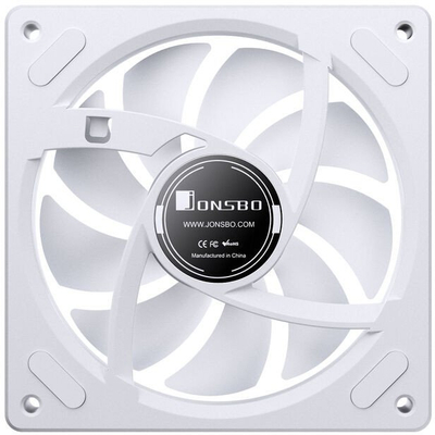 Ventilator PC Jonsbo ZA-120, 120mm, PWM ARGB, i bardhë