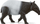 Figurinë lodër Schleich Tapir, koleksionuese, e pikturuar me dorë, shumëngjyrëshe