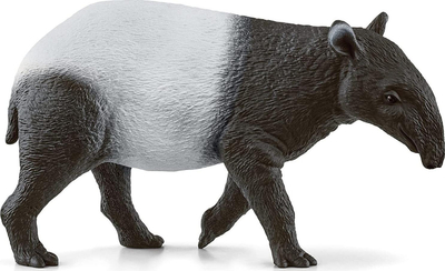 Figurinë lodër Schleich Tapir, koleksionuese, e pikturuar me dorë, shumëngjyrëshe