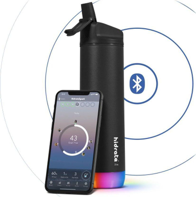 Termos Udhëtimi iHealth HidrateSpark, 0,62 l, i zi 